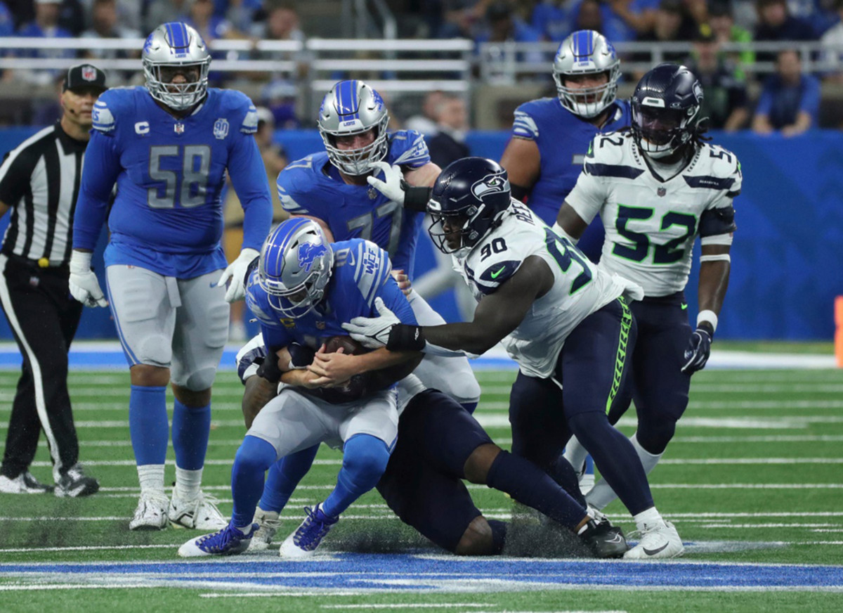 Detroit Lions quarterback Jared Goff